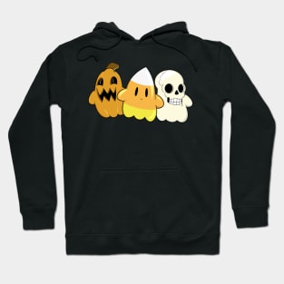 Three Spooky Ghosts Hoodie